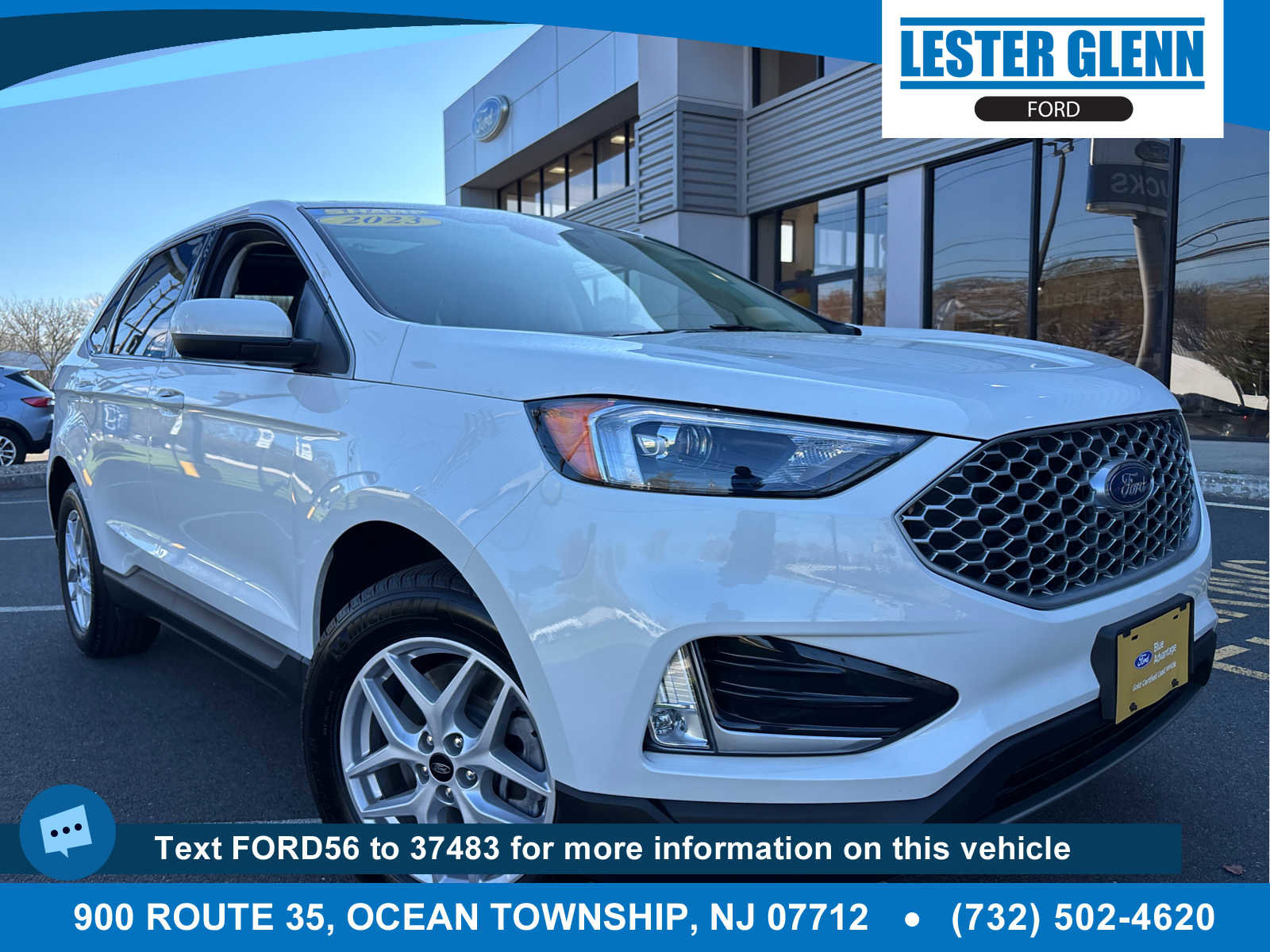Certified 2023 Ford Edge SEL AWD/4WD image 1