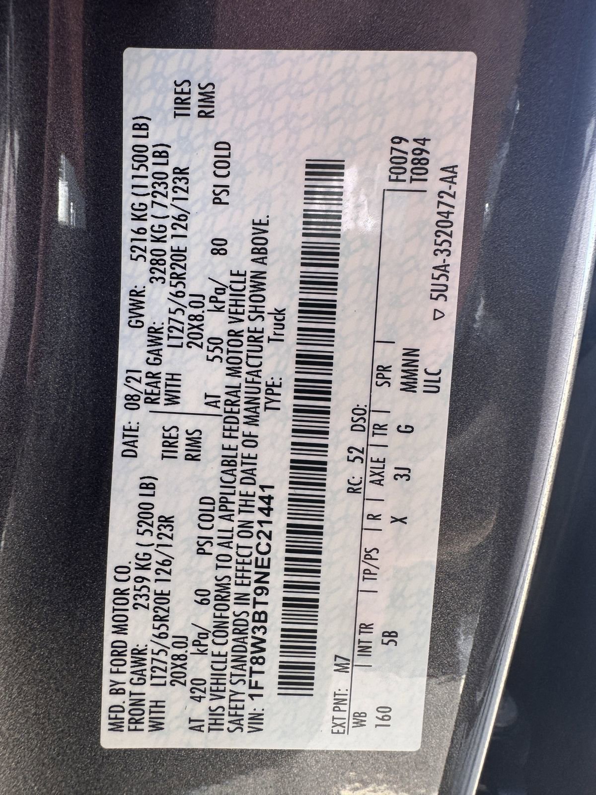 Used 2022 Ford F350 Lariat w/ Black Appearance Package image 33