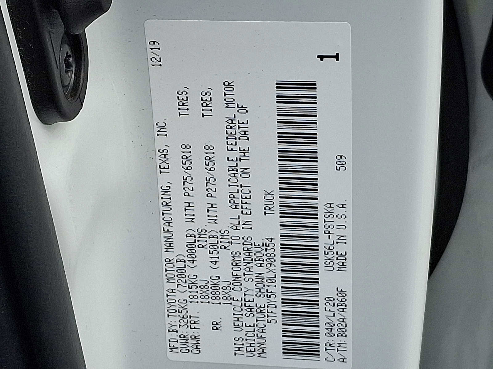 Certified 2020 Toyota Tundra TRD Pro image 30