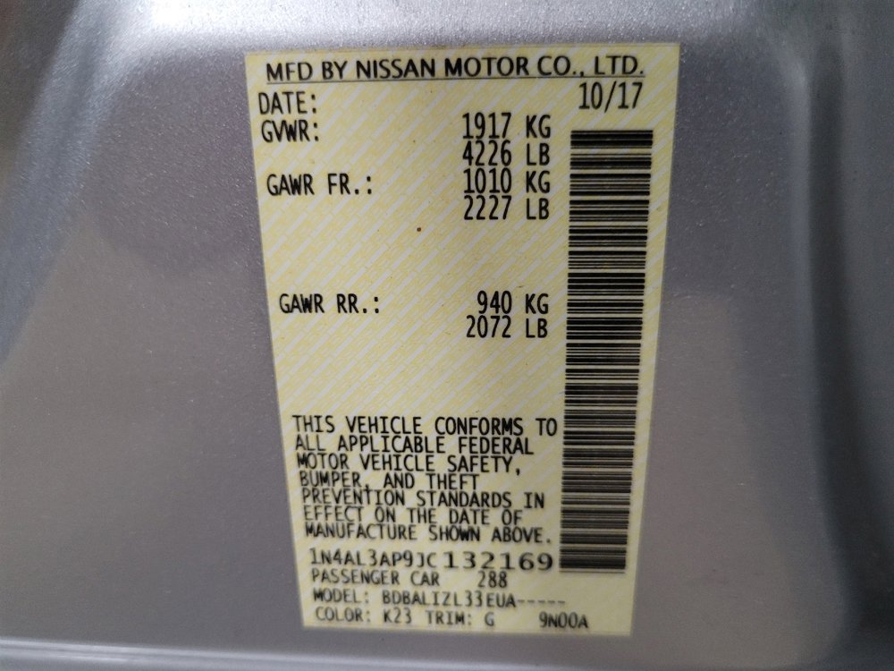 Used 2018 Nissan Altima 2.5 SV FWD image 33