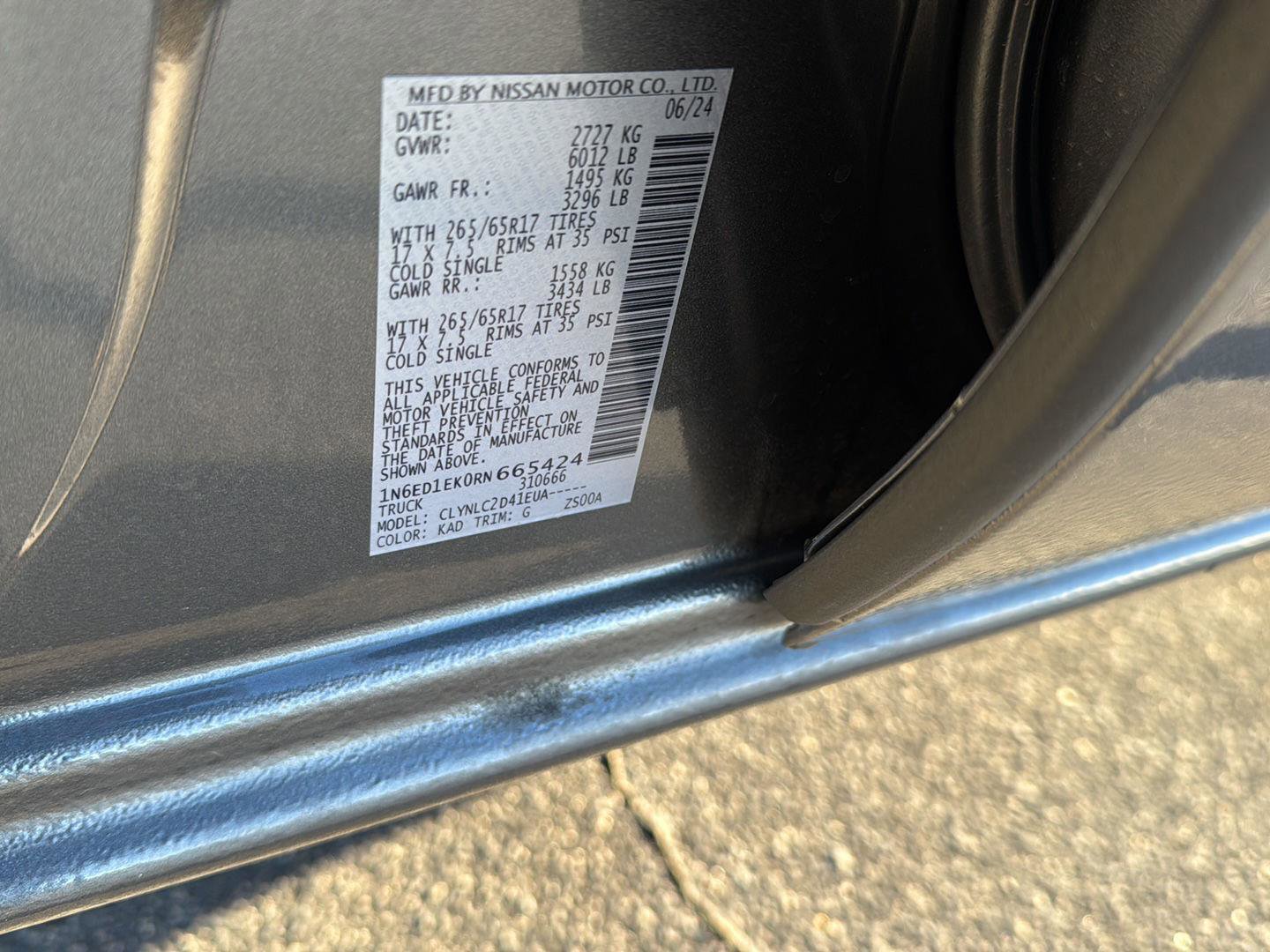 Used 2024 Nissan Frontier SV w/ SV Convenience Package image 39