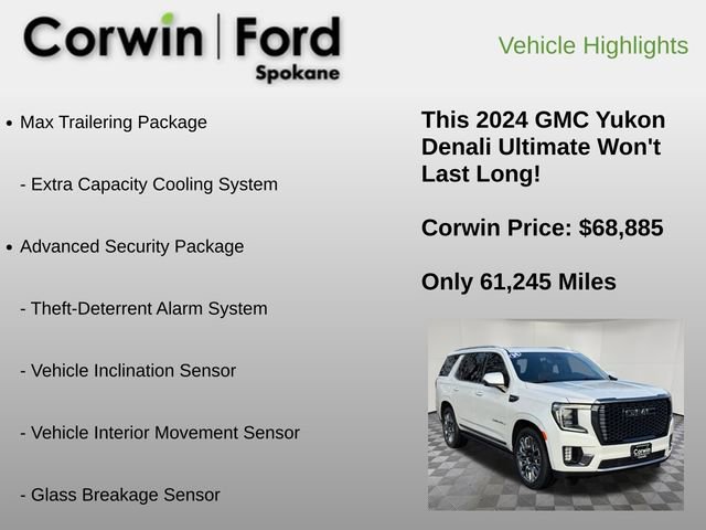 Used 2024 GMC Yukon Denali Ultimate image 6