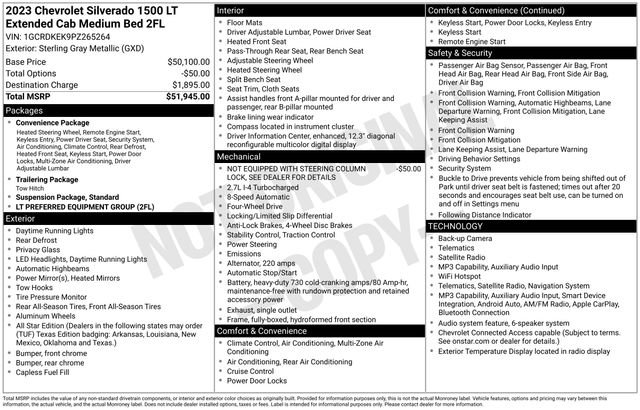 Used 2023 Chevrolet Silverado 1500 LT AWD/4WD image 23