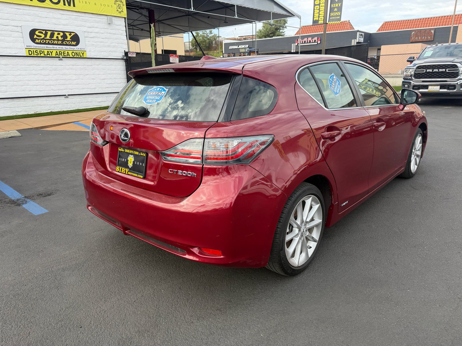 Used 2012 Lexus CT 200h Premium FWD image 3