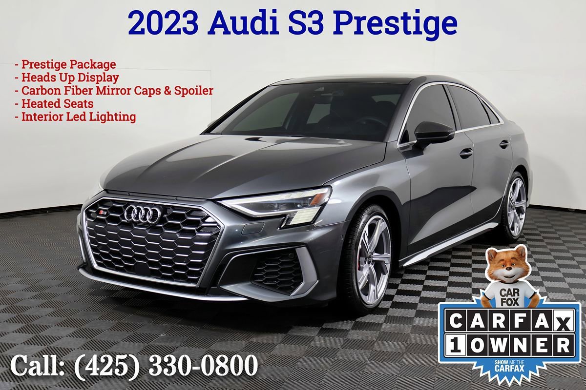 Used 2023 Audi S3 Prestige w/ Prestige Package