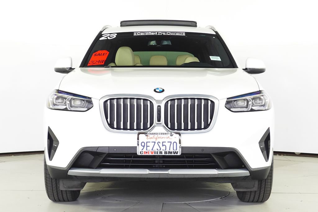 Certified 2023 BMW X3 xDrive30i w/ Convenience Package w/ZPA AWD/4WD image 3