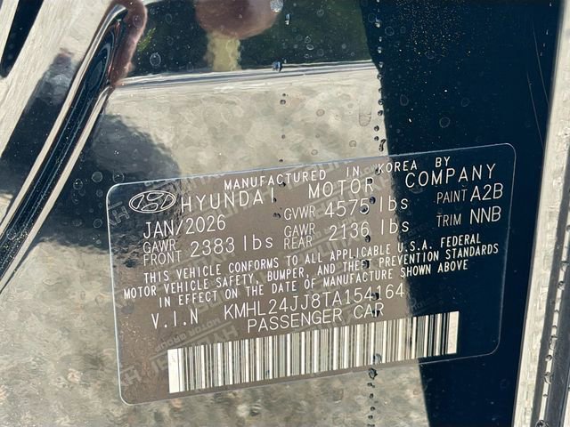 New 2026 Hyundai Sonata Blue image 31