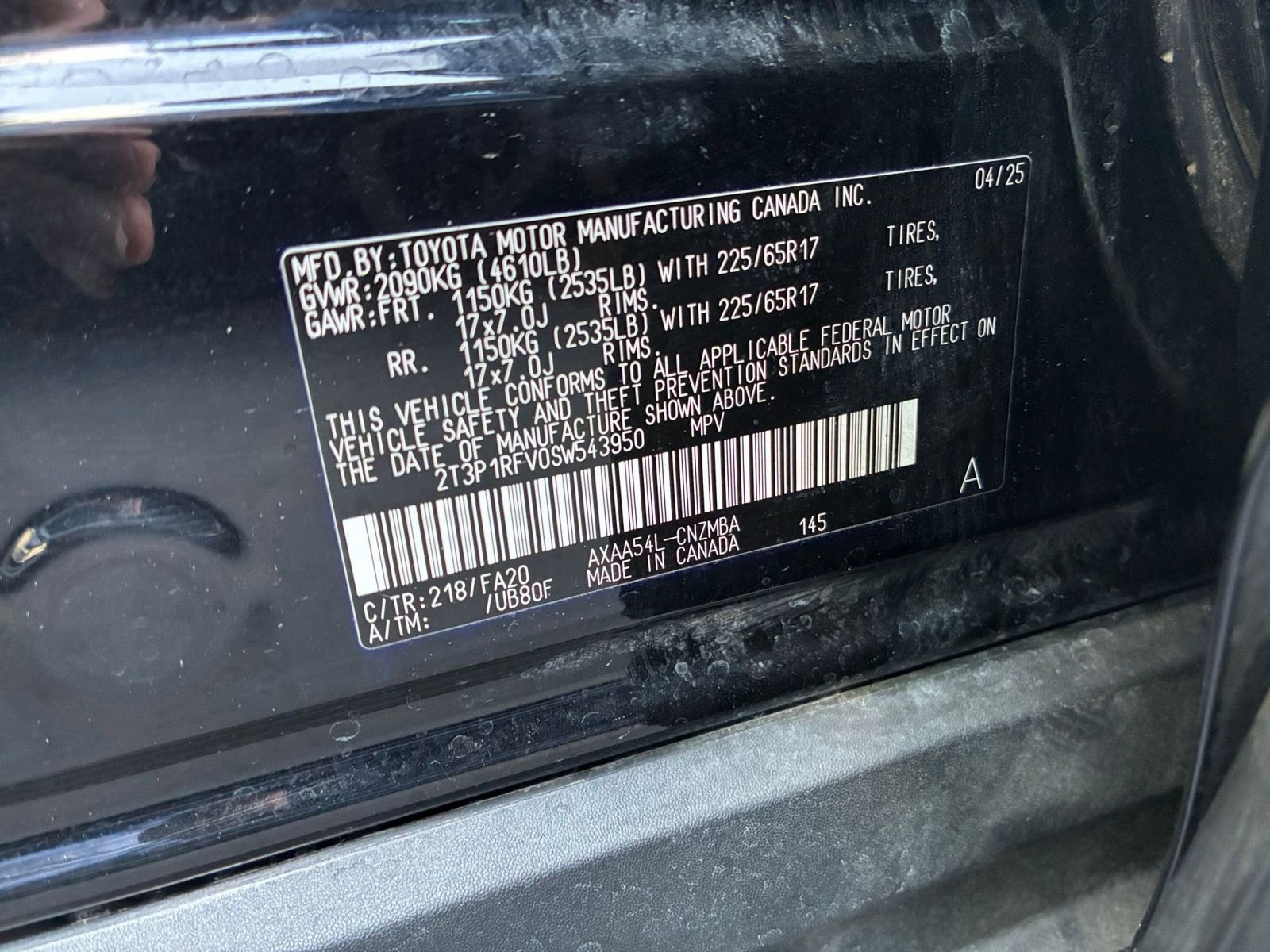 Used 2025 Toyota RAV4 XLE w/ Convenience Package AWD/4WD image 31