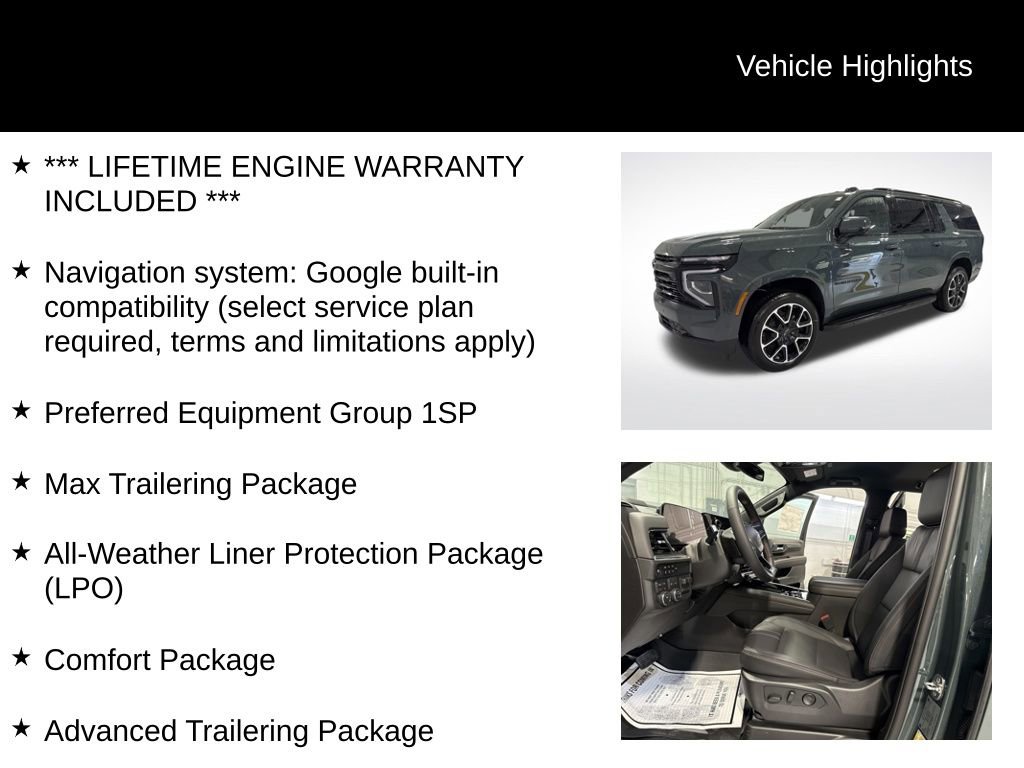 New 2026 Chevrolet Suburban RST w/ Comfort Package image 2