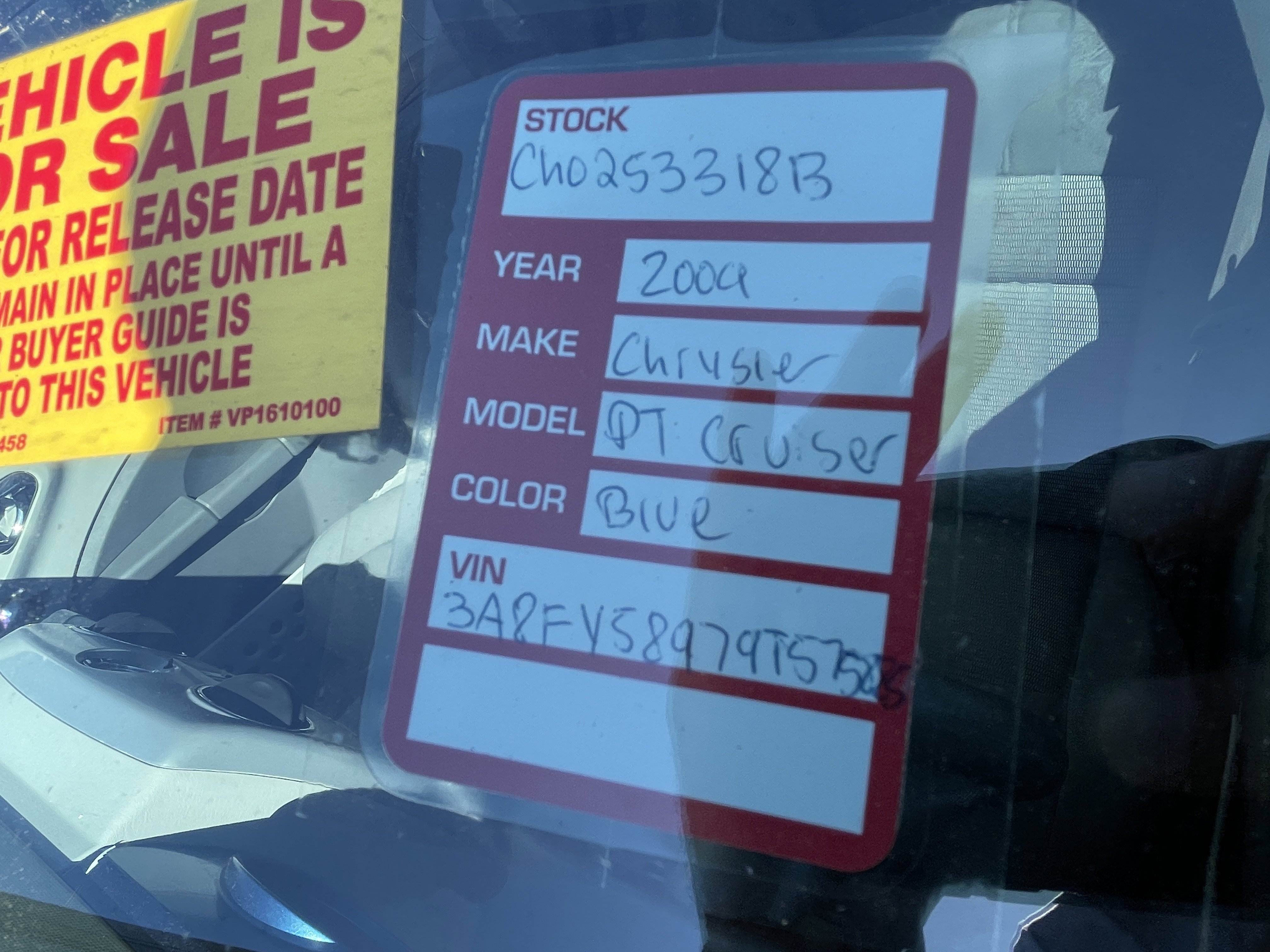 Used 2009 Chrysler PT Cruiser Touring image 5