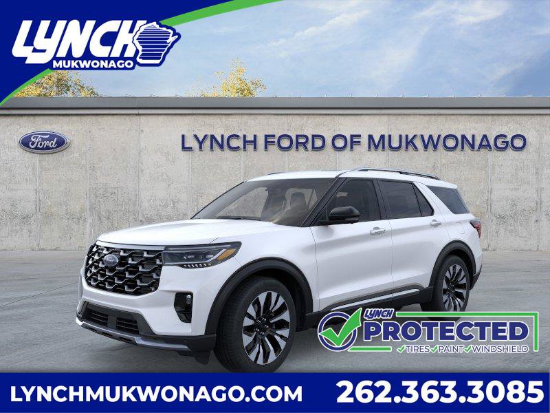New 2026 Ford Explorer Platinum w/ LUX Leather Package