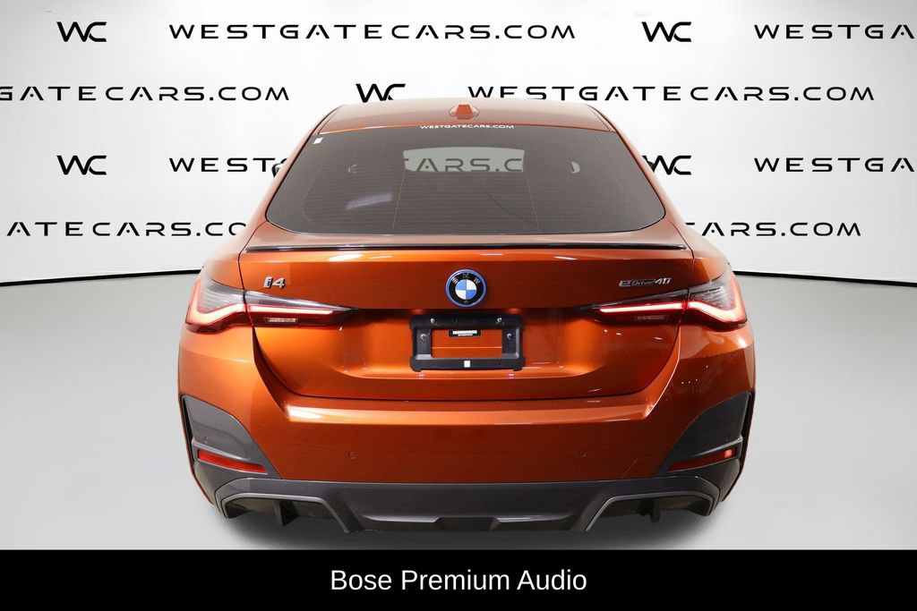 Used 2023 BMW i4 eDrive40 w/ M Sport Package RWD image 4