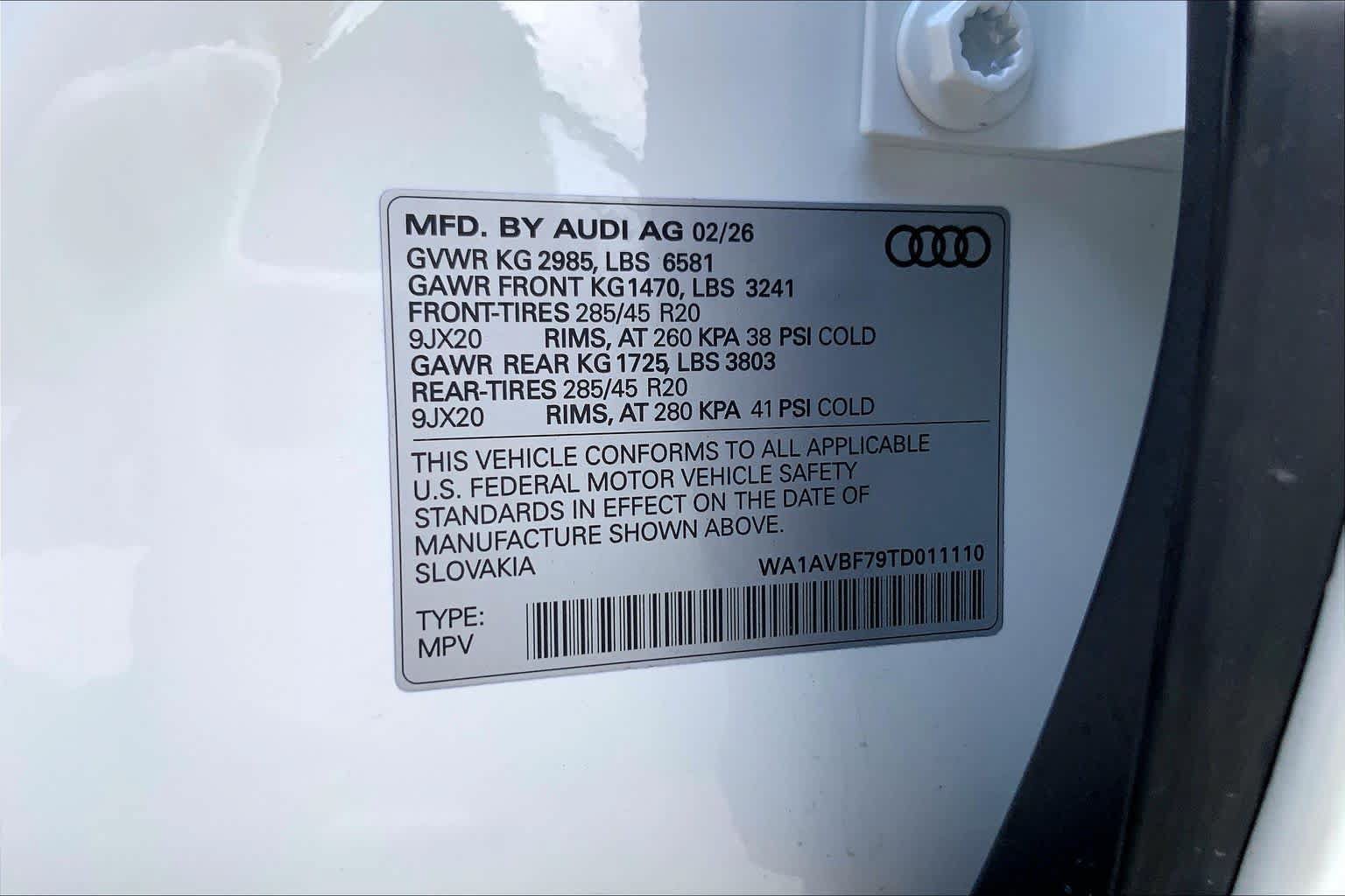 Used 2026 Audi Q7 3.0T Premium w/ Convenience Plus Package AWD/4WD image 36