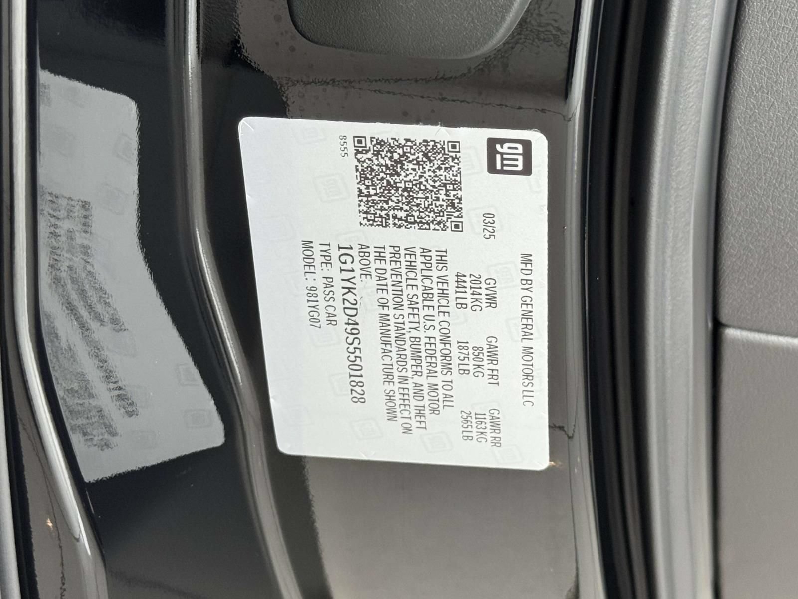 Used 2025 Chevrolet Corvette E-Ray AWD/4WD image 36
