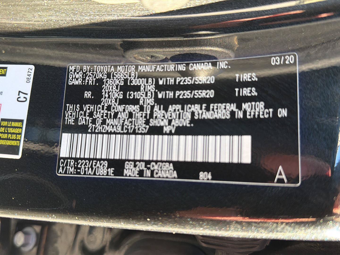 Used 2020 Lexus RX 350 FWD w/ Premium Package image 44