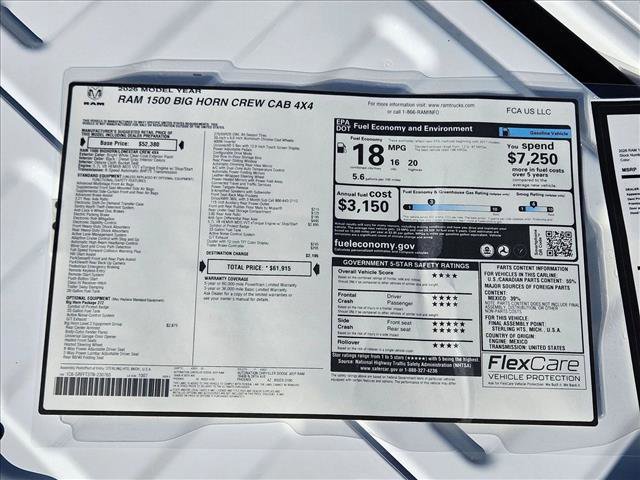 New 2026 RAM 1500 Big Horn image 16
