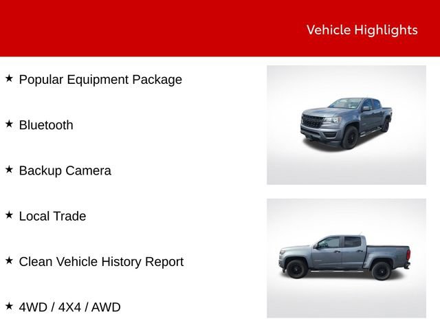 Used 2019 Chevrolet Colorado W/T w/ WT Convenience Package image 9