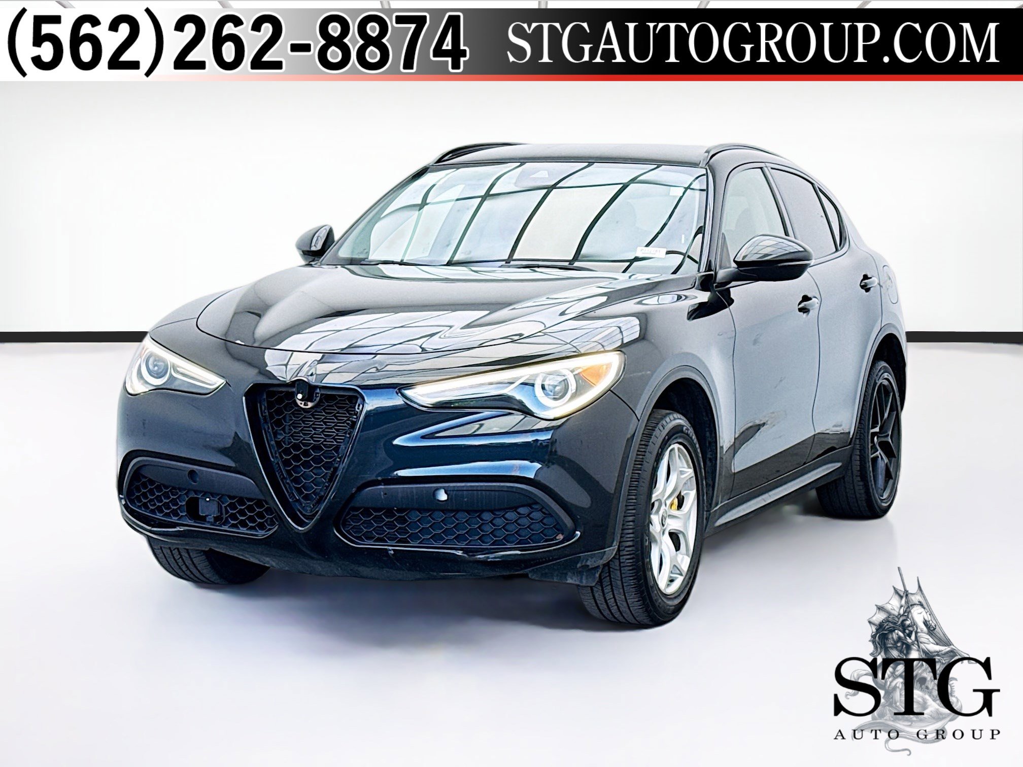 Used 2020 Alfa Romeo Stelvio w/ Nero Edizione image 1