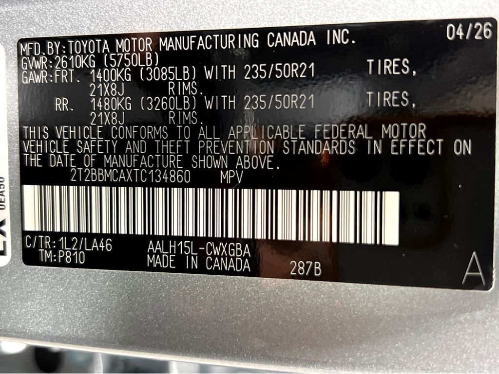 New 2026 Lexus RX 350 AWD/4WD image 27