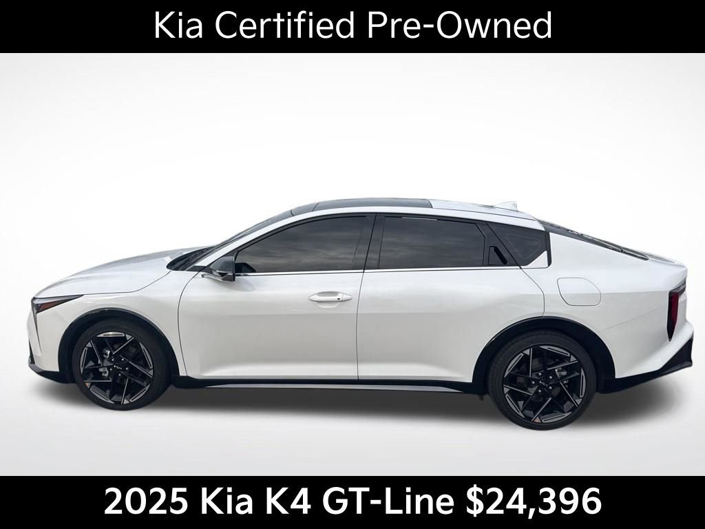Certified 2025 Kia K4 GT-Line w/ GT-Line Sunroof Package image 7