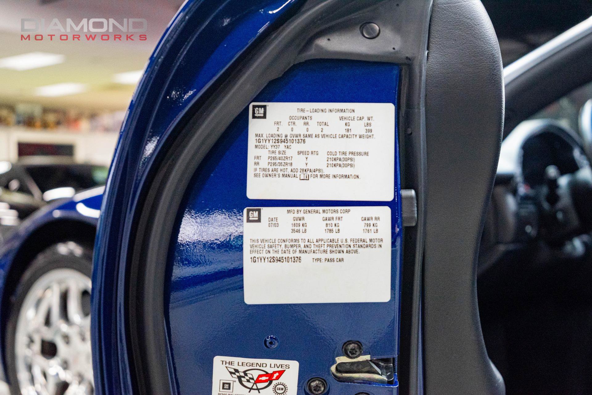 Used 2004 Chevrolet Corvette Z06 w/ Z06 Preferred Equipment Group image 61