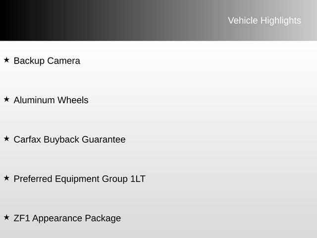 Certified 2015 Chevrolet Corvette Stingray Convertible w/ ZF1 Appearance Package RWD image 12