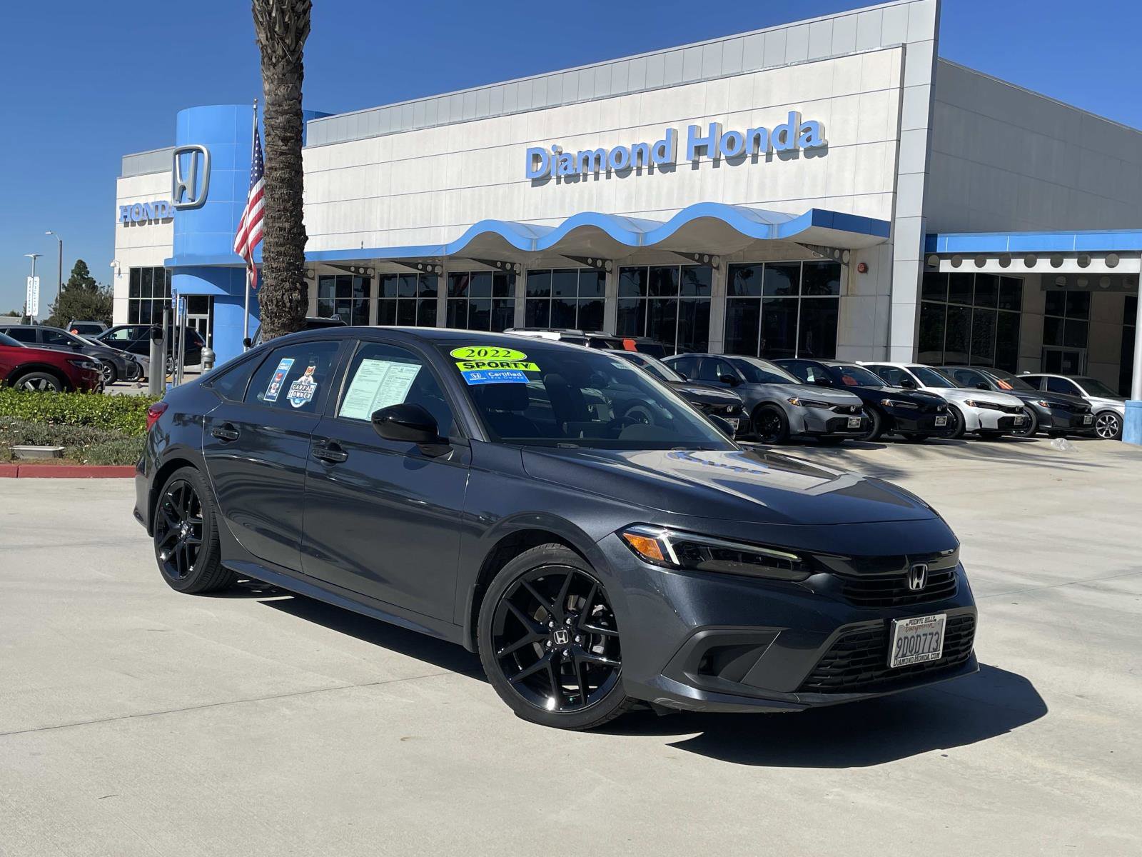 Certified 2022 Honda Civic Sport