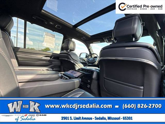 Certified 2024 Jeep Grand Wagoneer L Series II w/ Quick Order Packagew 28T AWD/4WD image 35