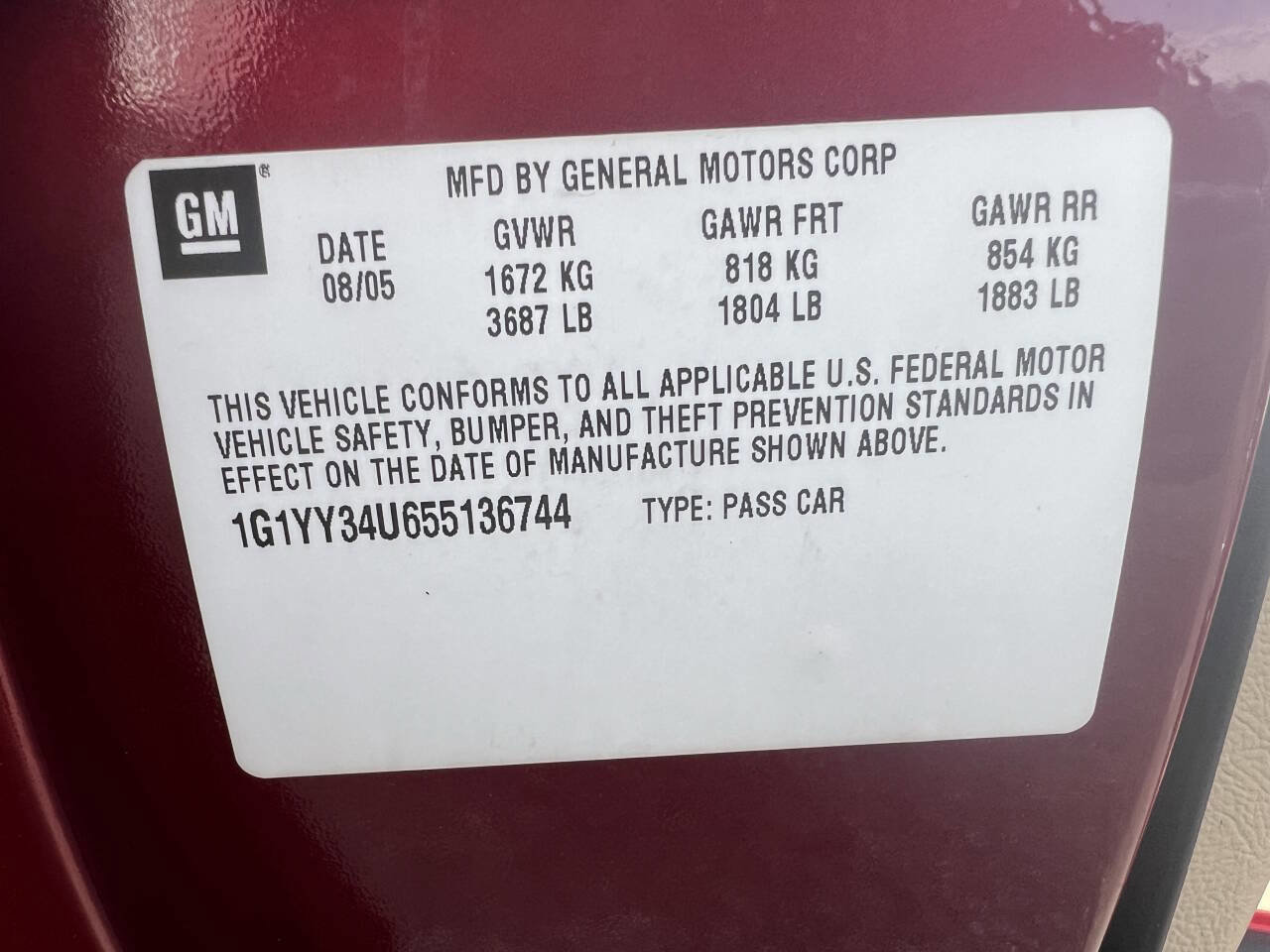 Used 2005 Chevrolet Corvette Convertible w/ Preferred Equipment Group RWD image 25