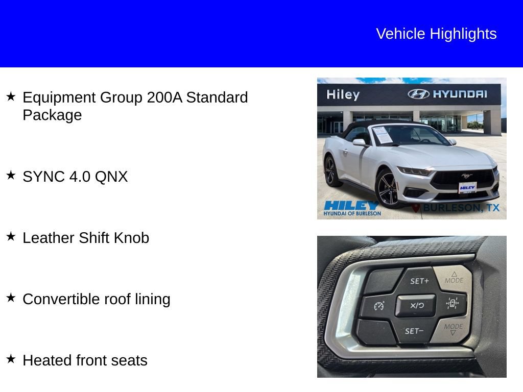 Used 2024 Ford Mustang Premium RWD image 9