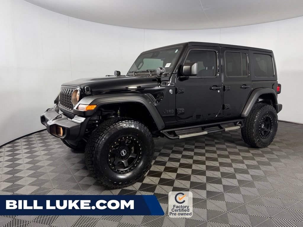 Certified 2025 Jeep Wrangler Unlimited Sport