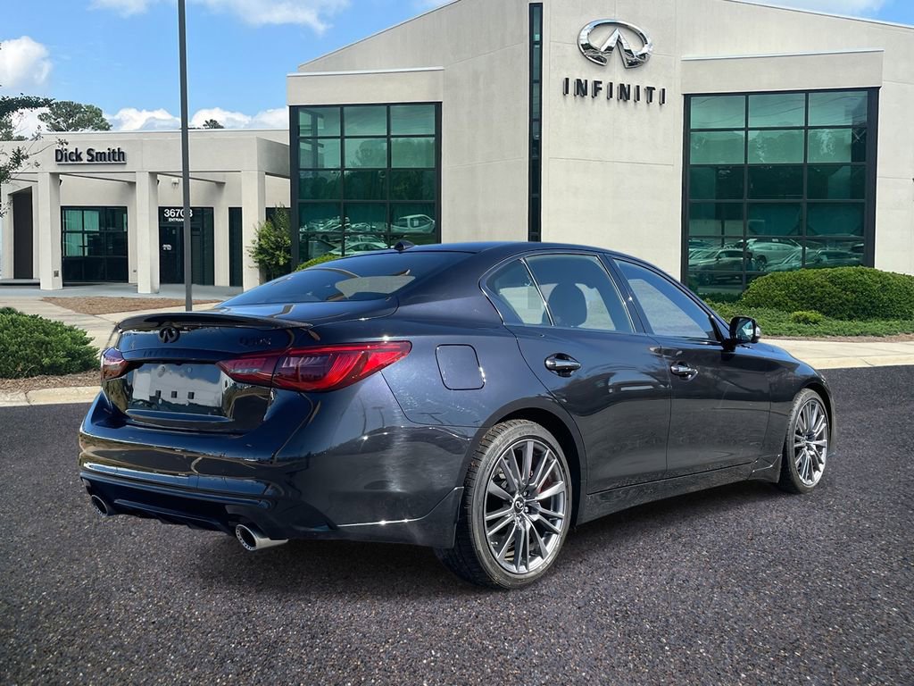 Used 2024 INFINITI Q50 Red Sport 400 w/ Black Opal Edition image 6