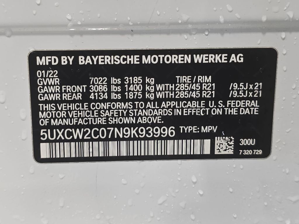 Used 2022 BMW X7 xDrive40i w/ Premium Package image 32