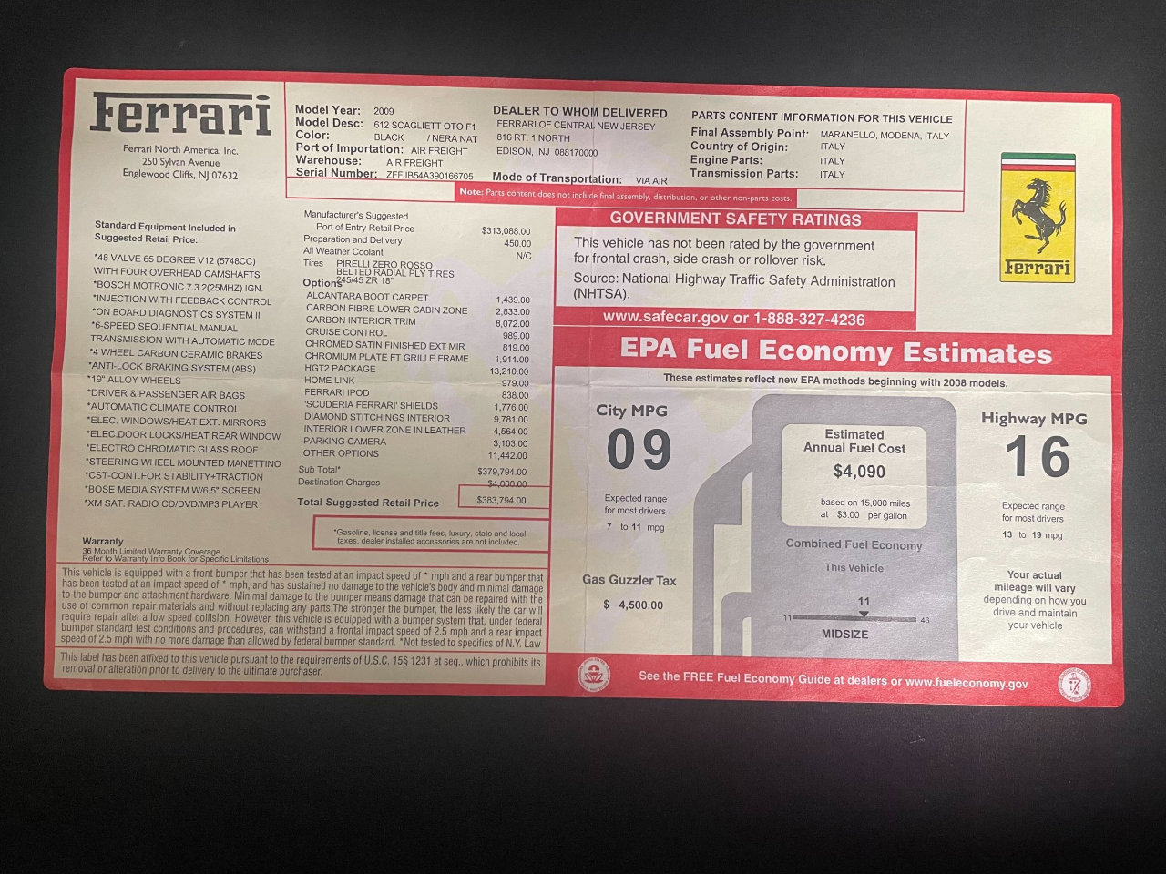 Used 2009 Ferrari 612 Scaglietti image 69