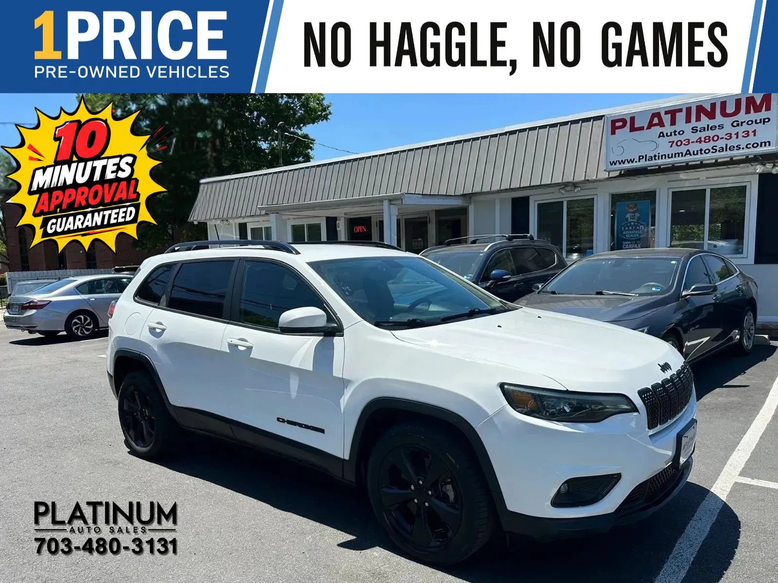 Used 2020 Jeep Cherokee Latitude Plus FWD image 1