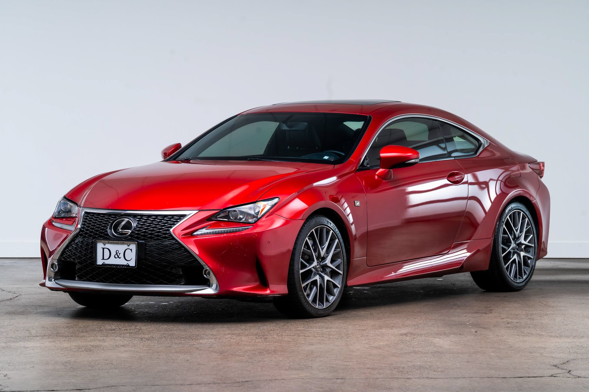 Used 2015 Lexus RC 350 w/ F Sport w/Summer Tires RWD image 3