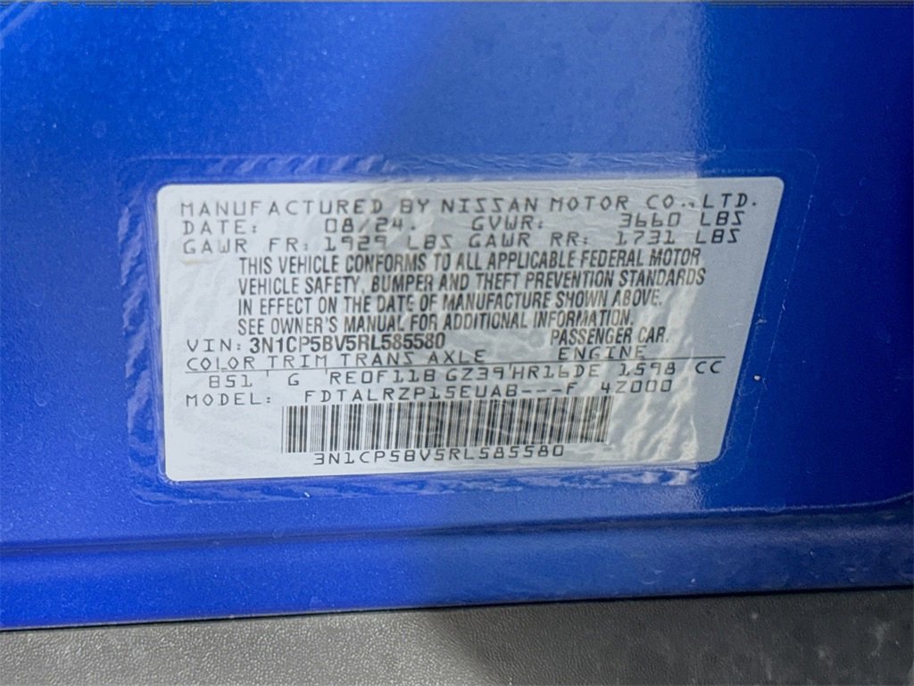 Certified 2024 Nissan Kicks S image 34