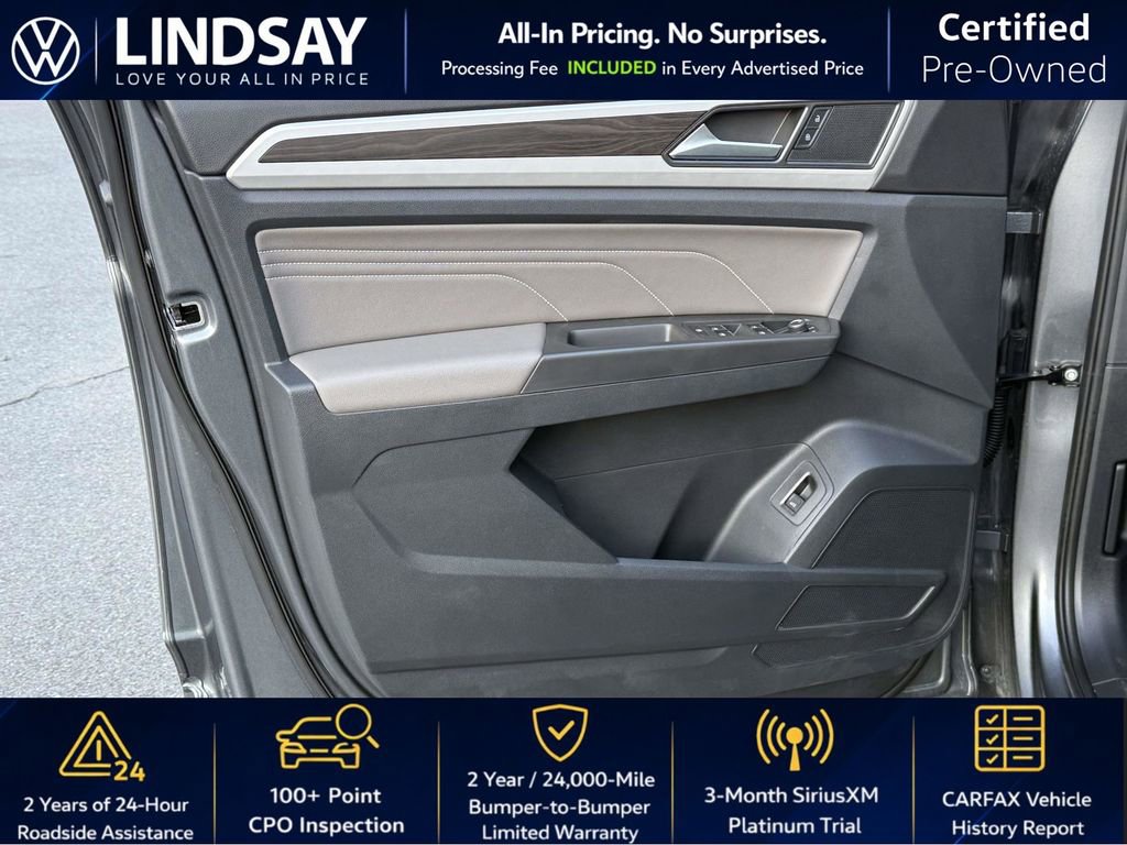 Certified 2022 Volkswagen Atlas SE w/ Panoramic Sunroof Package image 10