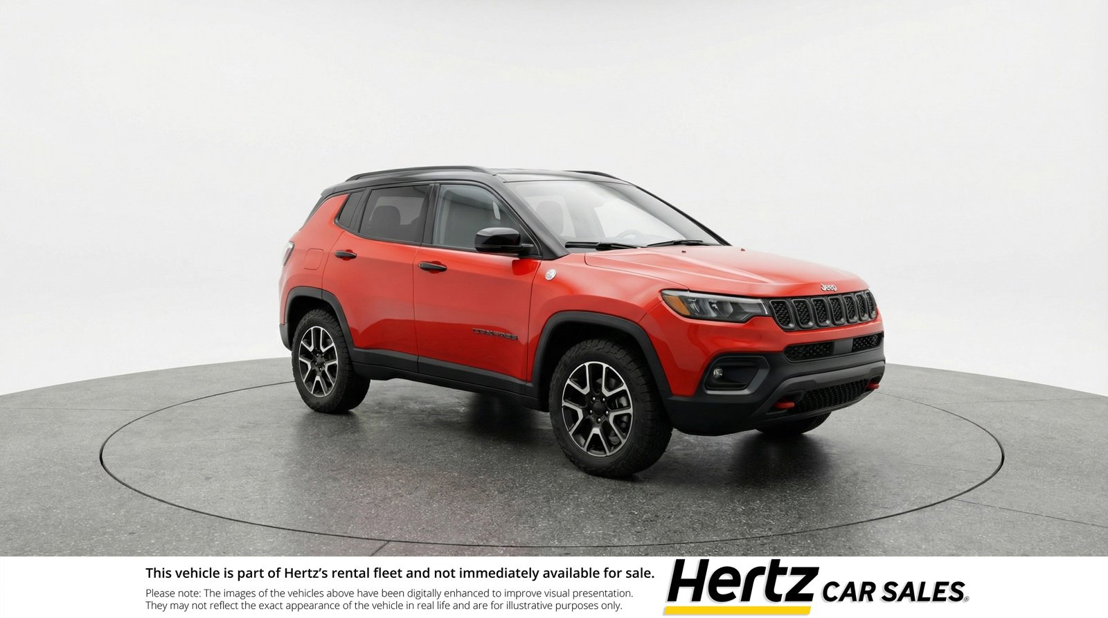 Used 2025 Jeep Compass Trailhawk image 1