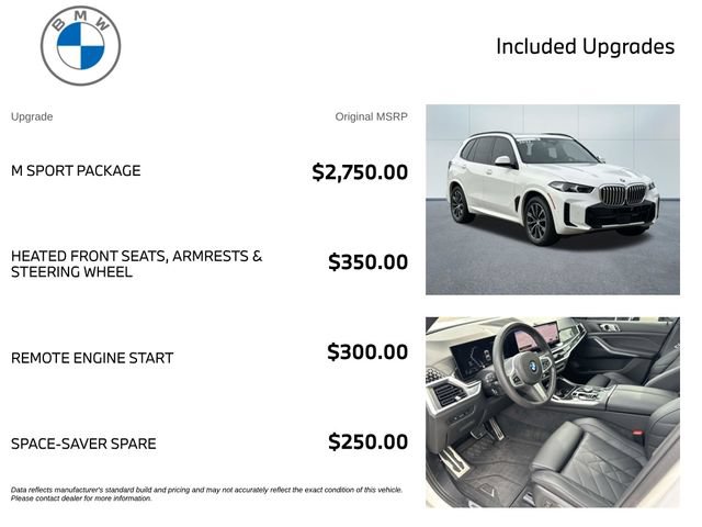 Certified 2024 BMW X5 xDrive40i w/ M Sport Package AWD/4WD image 3