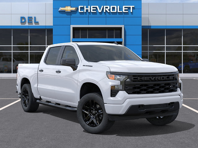 New 2026 Chevrolet Silverado 1500 Custom w/ Turbomax Blackout Package AWD/4WD image 7