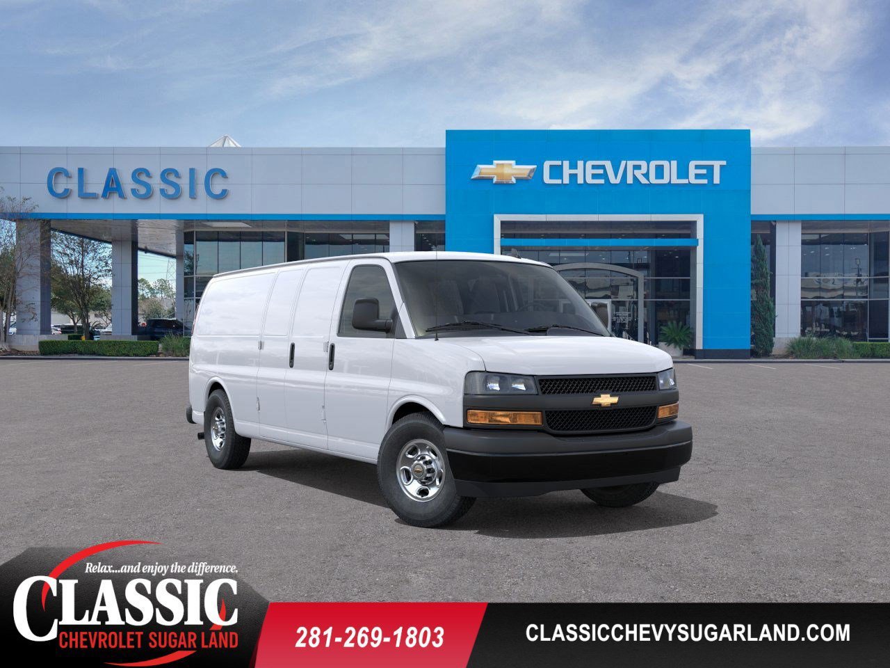 New 2025 Chevrolet Express 3500 Extended RWD image 1