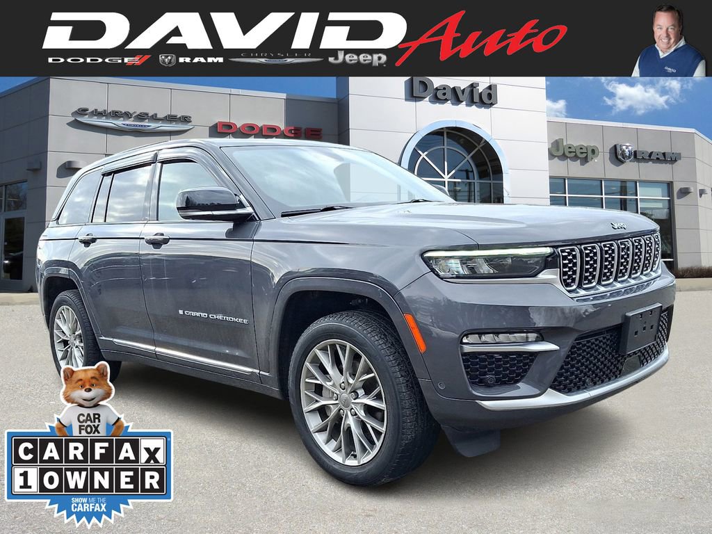 Used 2022 Jeep Grand Cherokee Summit w/ Adv Protech Group IV 360° Tour