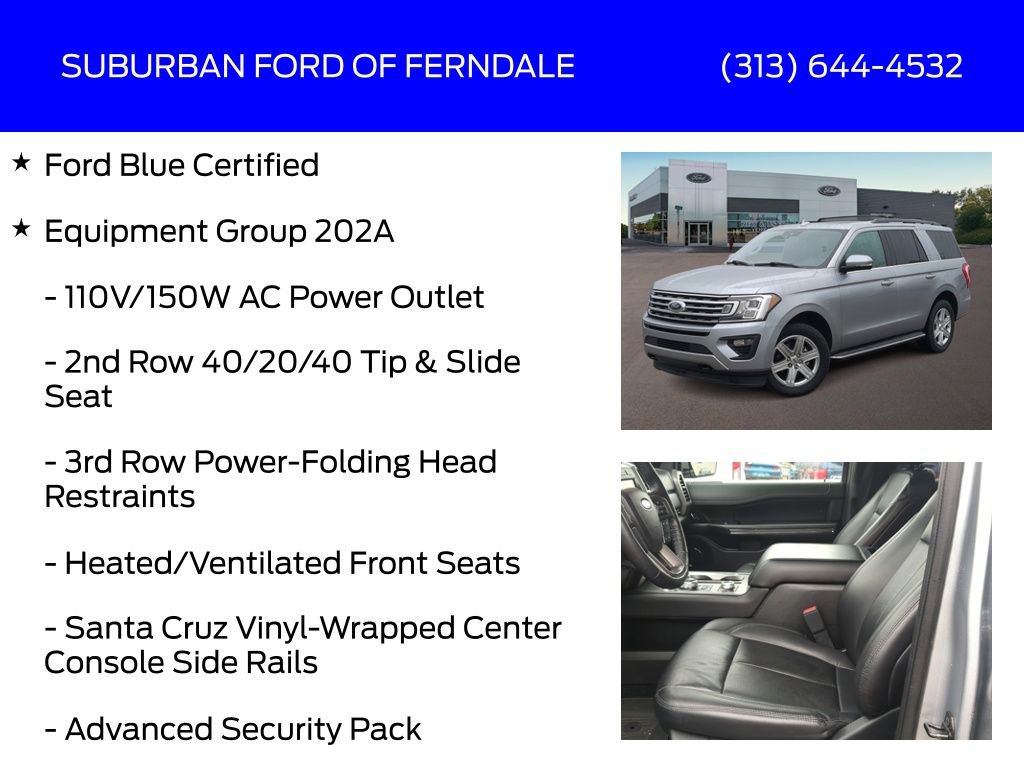 Used 2020 Ford Expedition XLT w/ Equipment Group 202A image 4