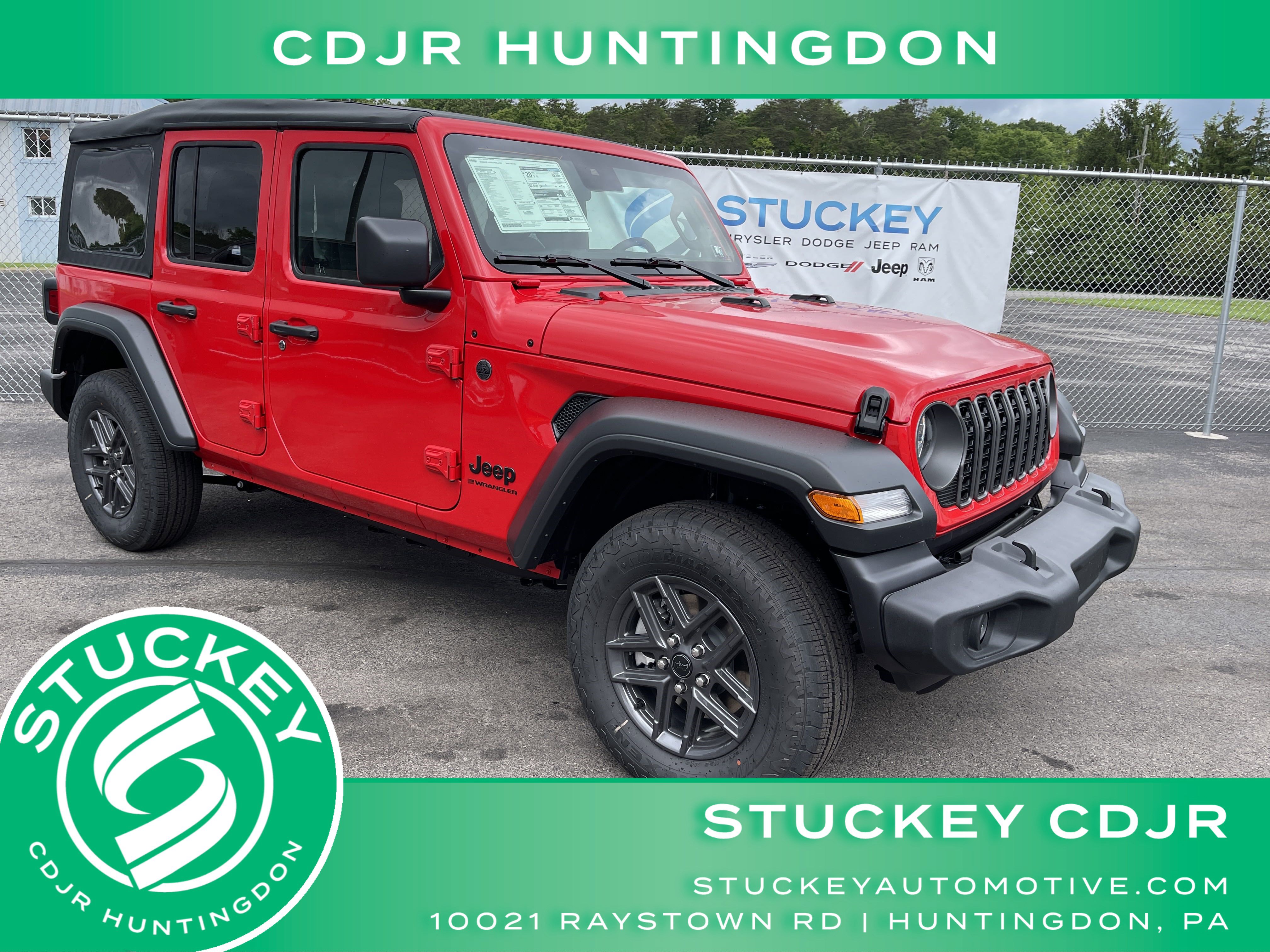 New 2025 Jeep Wrangler Sport S image 1