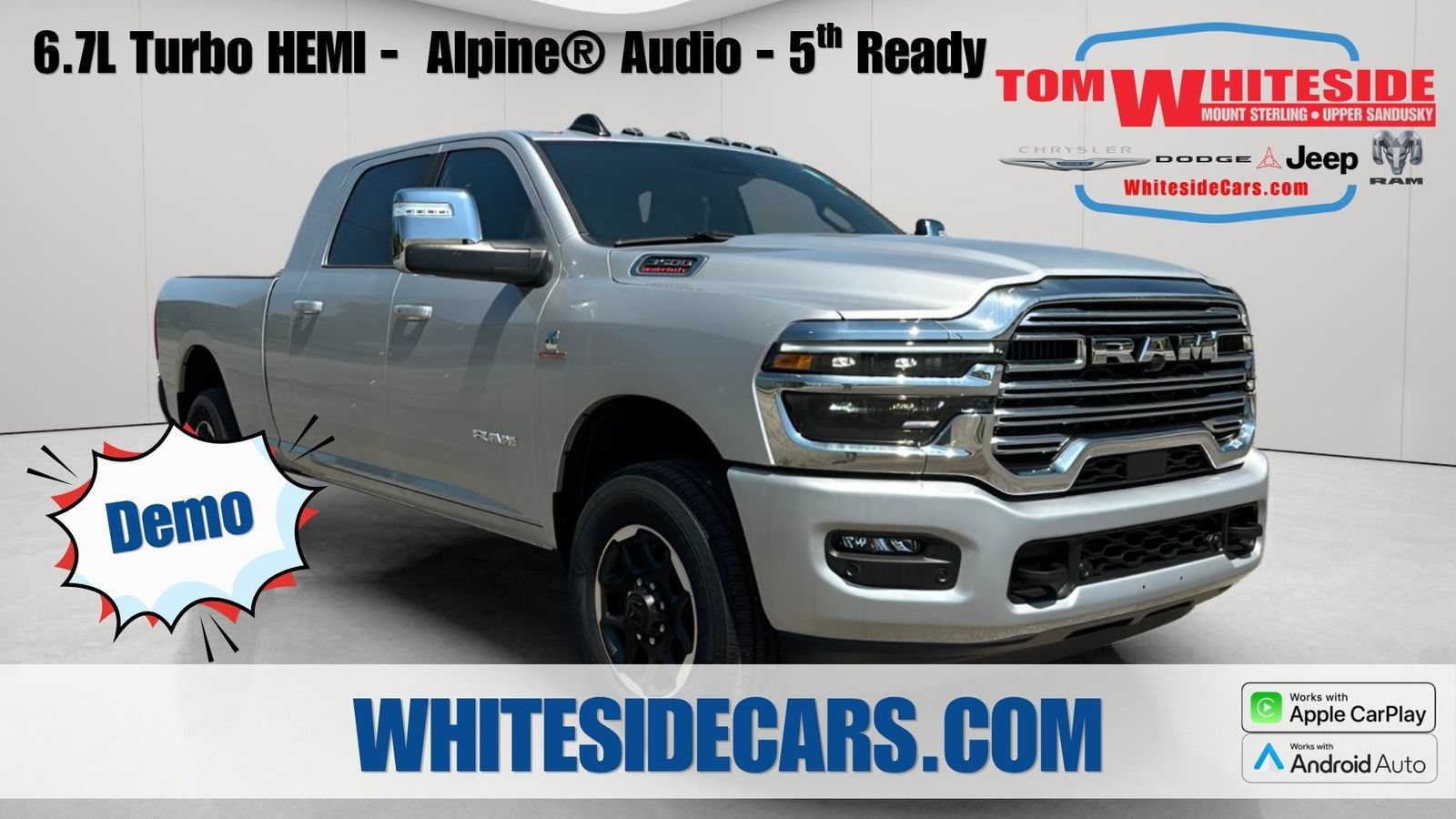 New 2026 RAM 3500 Laramie w/ Bed Utility Group
