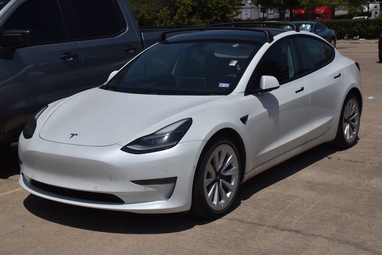 Used 2021 Tesla Model 3 Long Range AWD/4WD image 2