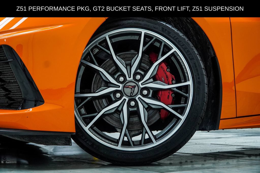 Used 2024 Chevrolet Corvette Stingray Preferred Conv w/ Z51 Performance Package RWD image 7