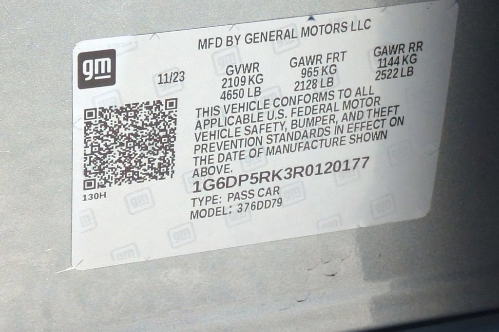 Certified 2024 Cadillac CT5 Sport RWD image 21