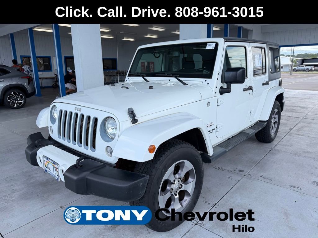 Used 2016 Jeep Wrangler Unlimited Sahara w/ Connectivity Group